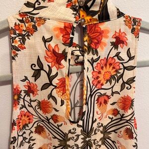 Farm Rio for Anthropology halter maxi dress